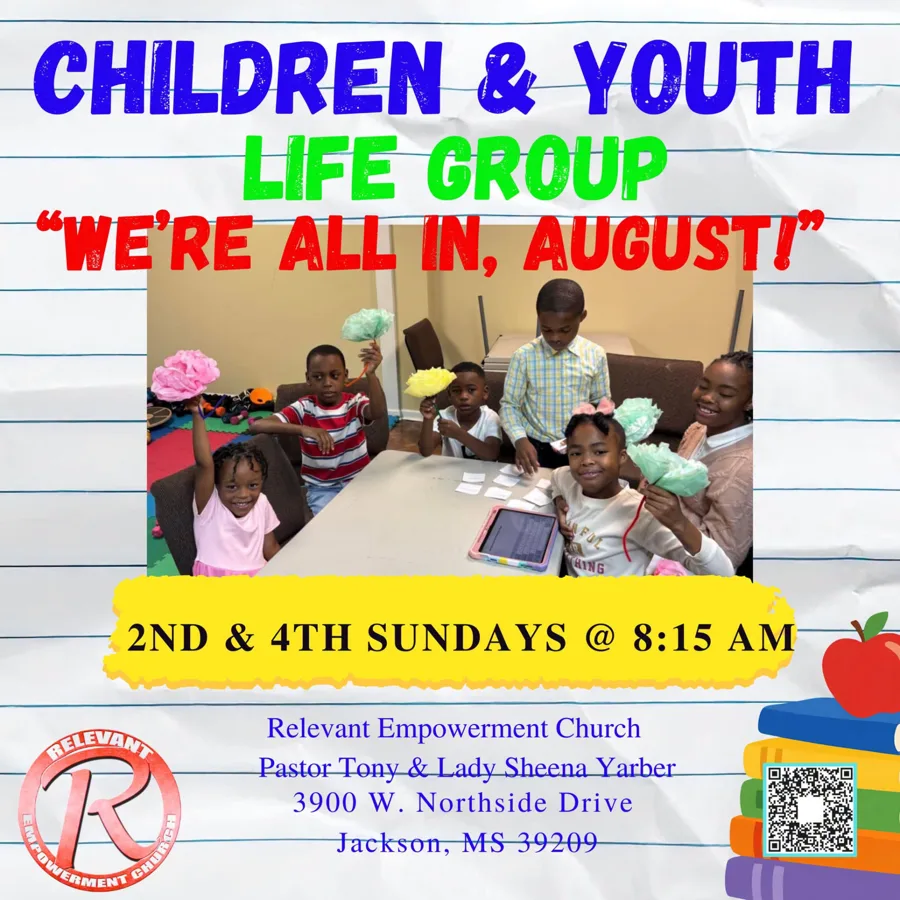 REC Children & Youth Life Group graphic