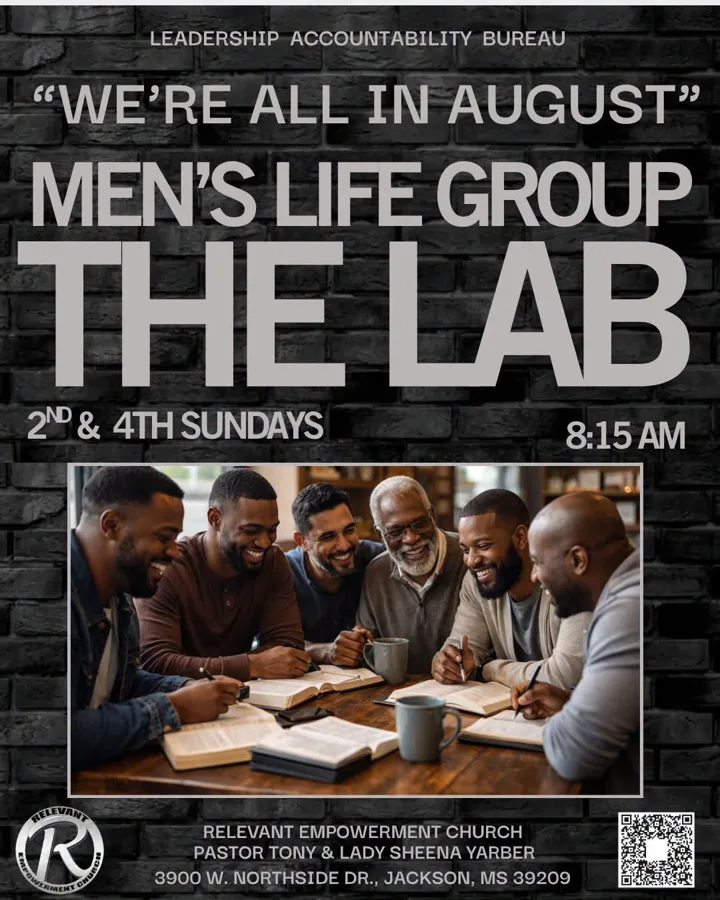 The LAB — REC Men's Life Group graphic
