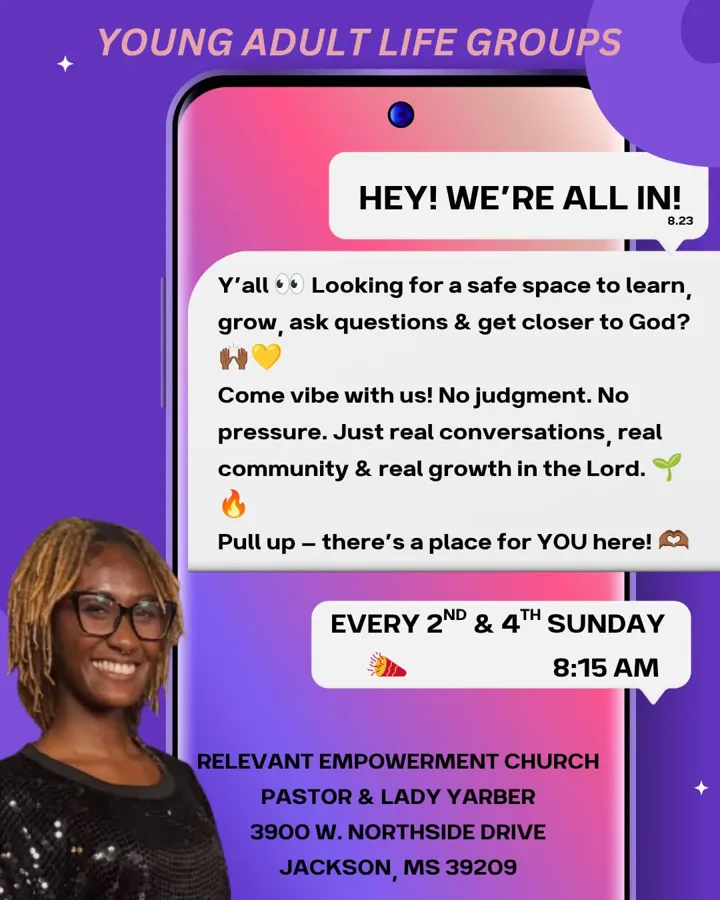 REC College & Young Adult Life Group graphic